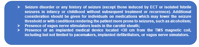 Transcranial Magnetic Stimulation Claims